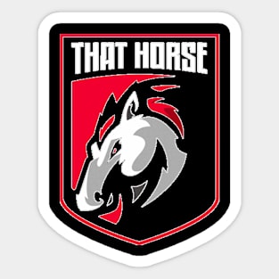 that horse Sticker